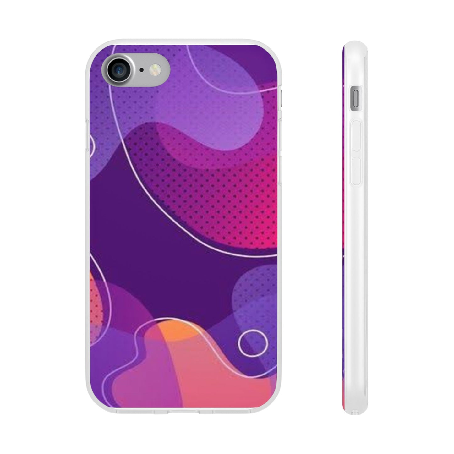 Colorful Abstract Phone Case, Trendy Smartphone Cover, Vibrant Phone Accessory, Gift for Her, Modern Trendy Design