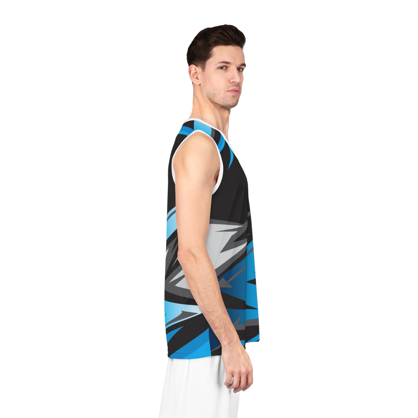Dynamic Basketball Jersey for Sports Enthusiasts, Athletic Wear, Gym Gear, Team Spirit, Gift for Players, Basketball Fan Apparel