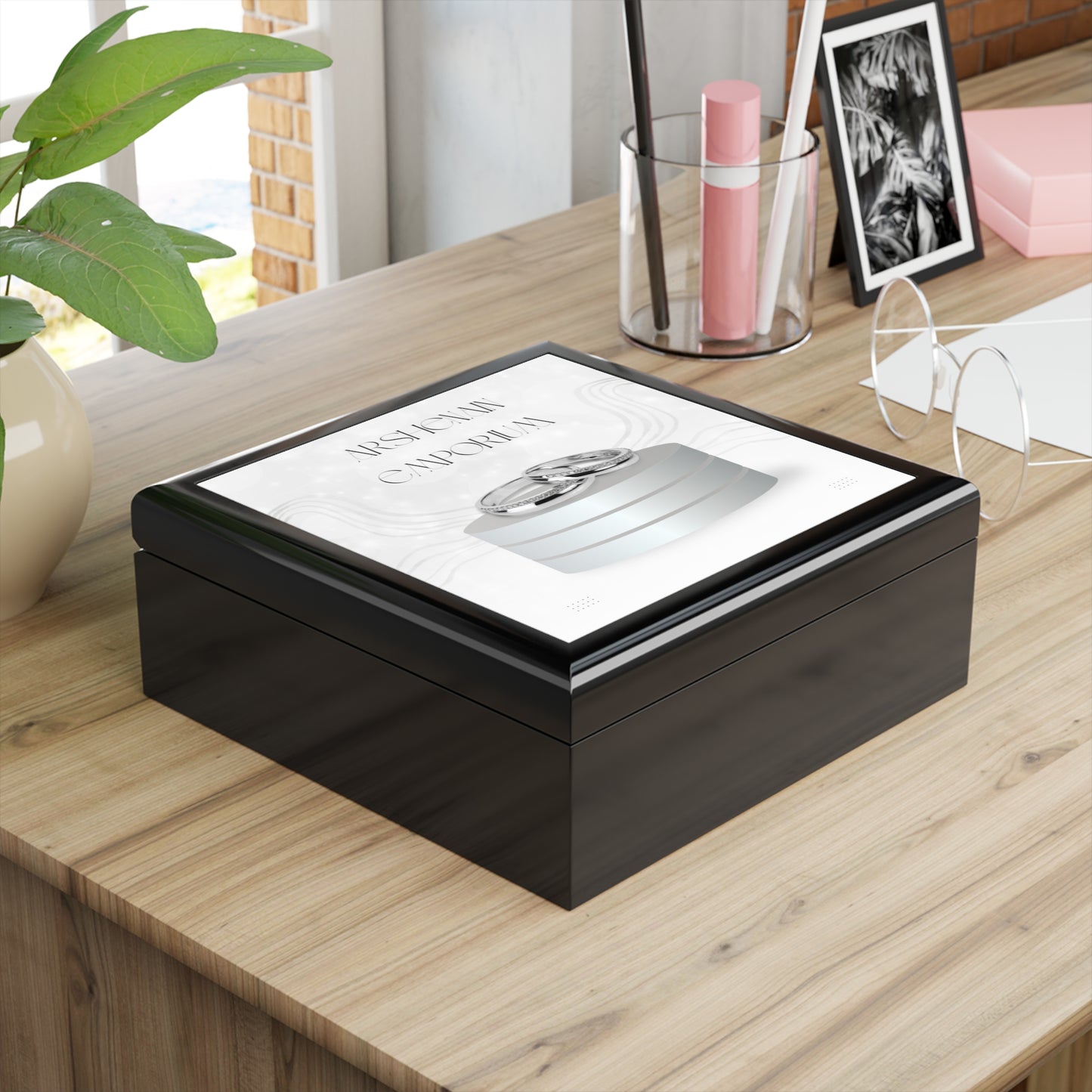 Elegant Jewelry Box for Keepsakes, Personalized Gift for Her, Wedding, Anniversary, Special Occasions, Ring Holder