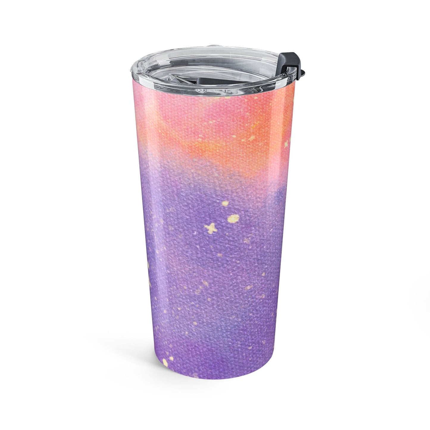 Colorful Galaxy Tumbler 20oz - Travel Mug, Coffee Cup, Gift for Her, Summer Vibes, Custom Beverage Holder, Cosmic Design