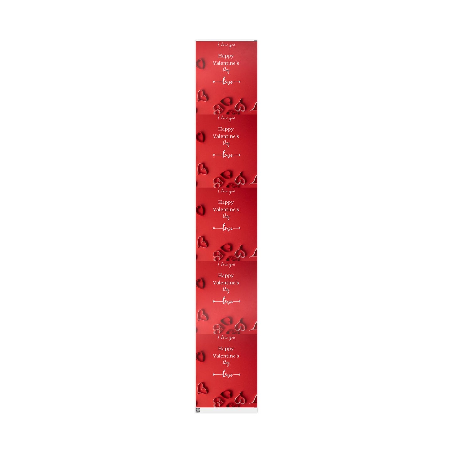 Valentine's Day Wrapping Paper, Romantic Gift Wrap, Heart Pattern Paper, Holiday Gift Wrapping, Seasonal Wraps