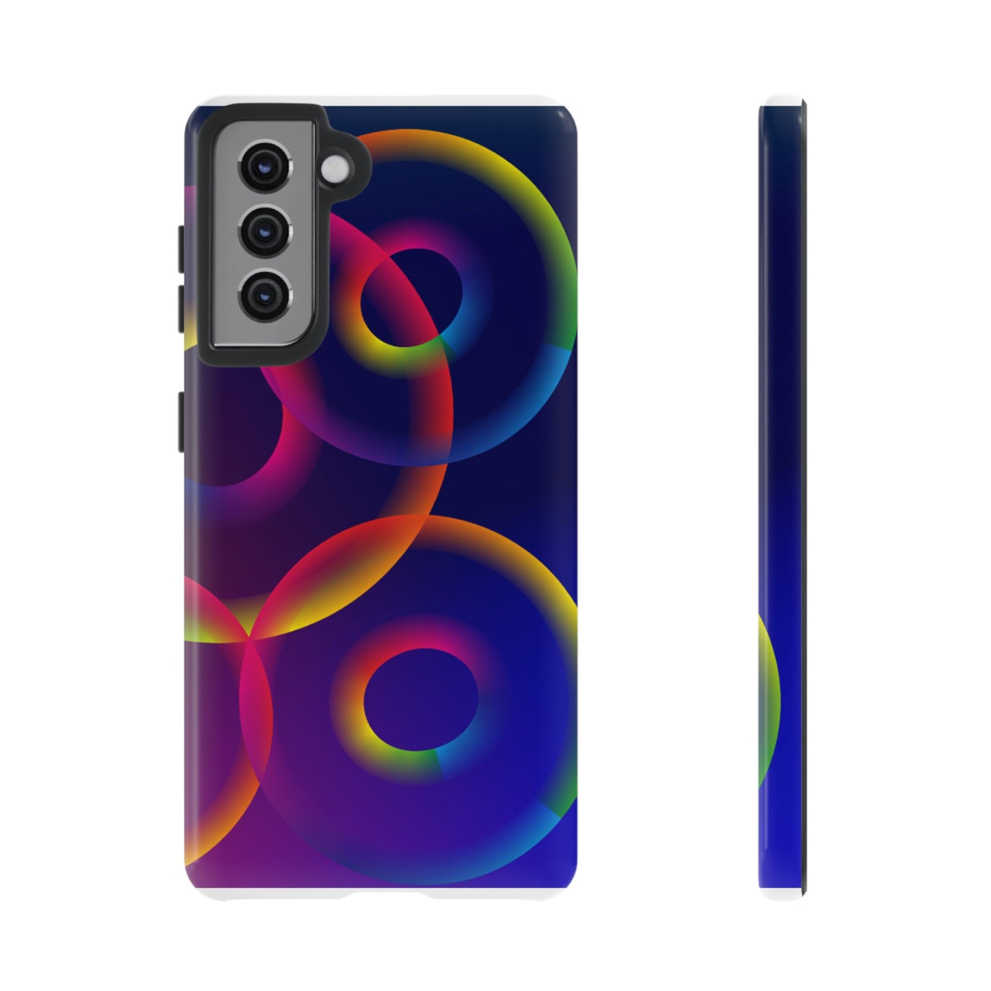 Colorful Phone Case with Abstract Designs, Tough Cases for Your Phone, Unique Phone Accessories, Gift for Tech Lovers, Vibrant Cell [...]