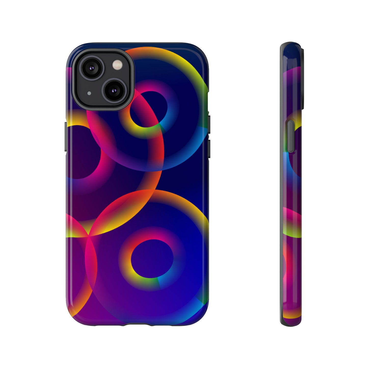 Colorful Phone Case with Abstract Designs, Tough Cases for Your Phone, Unique Phone Accessories, Gift for Tech Lovers, Vibrant Cell [...]
