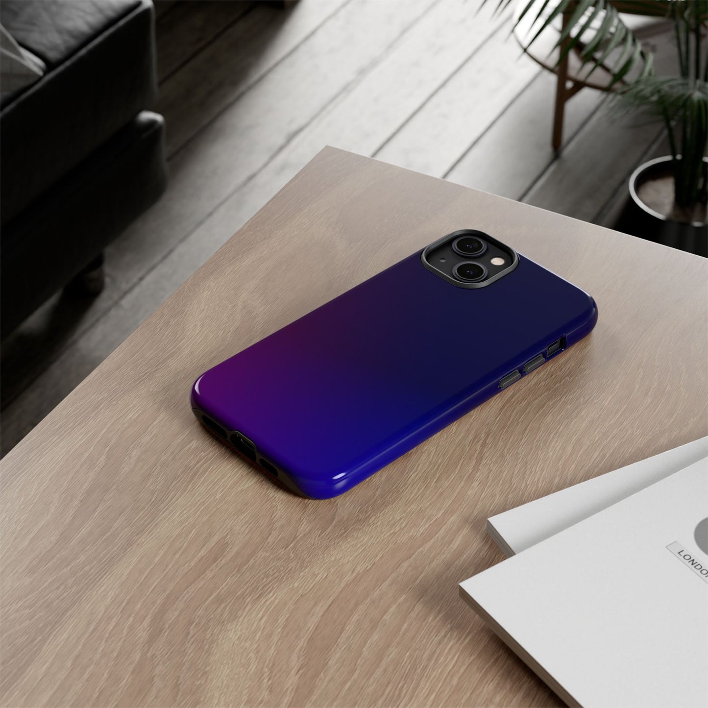 Tough Cases Phone Case, Durable Smartphone Cover, Gradient Design, Customizable Gift, Protection for Everyday Use
