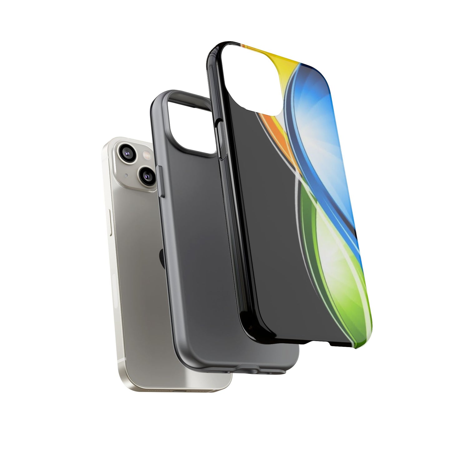 Vibrant Phone Cases, Tough Phone Covers for Daily Use, Unique Tech Accessories, Gifts for Tech Lovers, Colorful Protective Cases