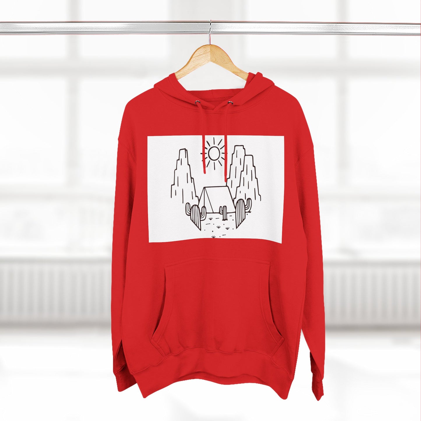 Cozy Adventure Hoodie, Graphic Fleece Pullover, Outdoor Fun Apparel, Gift for Nature Lovers, Travel Companion