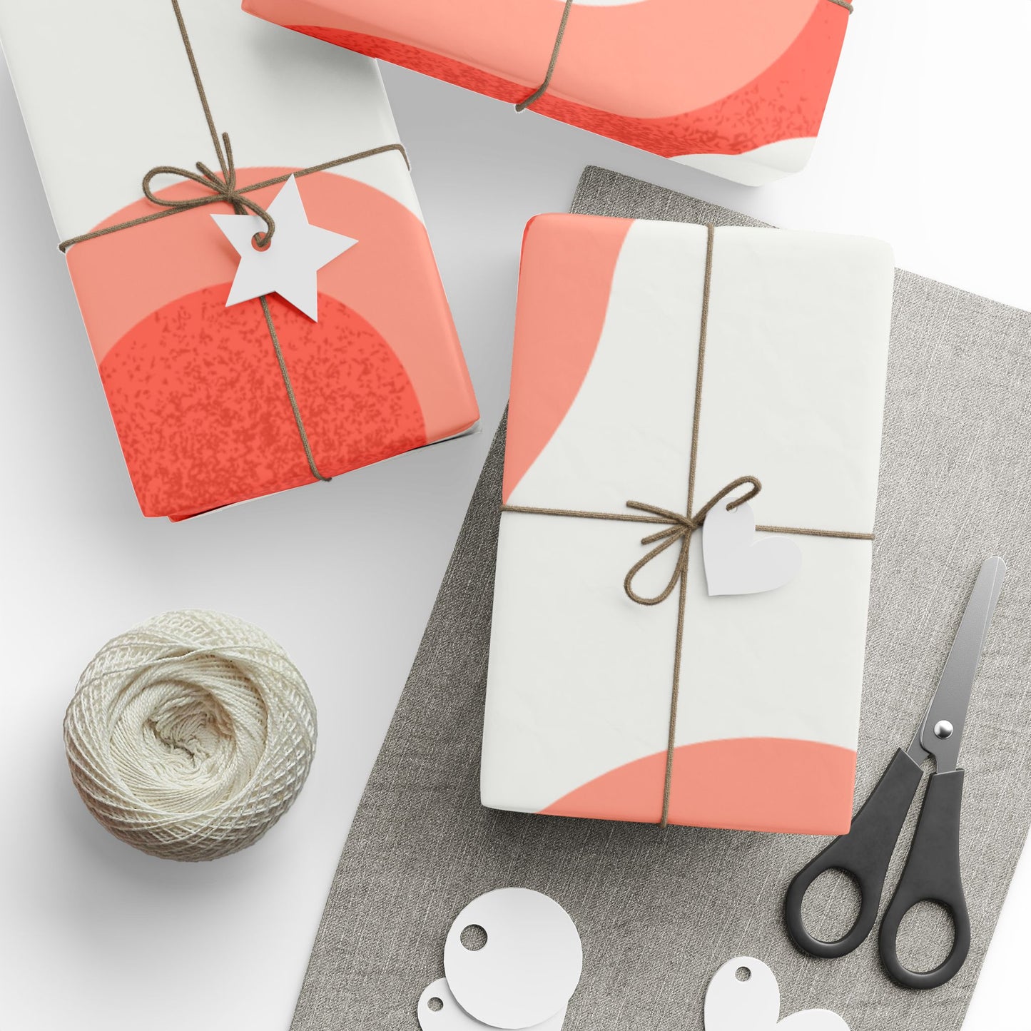 Vibrant Wrapping Paper Roll - Modern Gift Wrap for Birthdays, Holidays, Special Occasions, Kids Parties, Eco-Friendly
