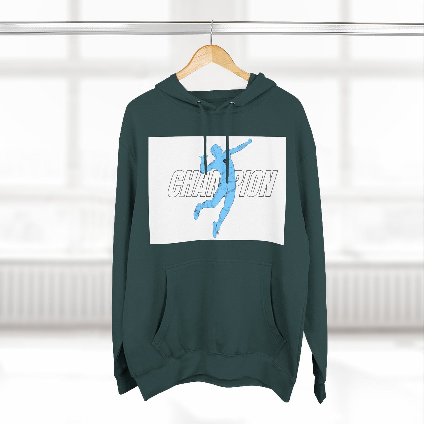 Champion Spirit Three-Panel Fleece Hoodie - Cozy Athletic Wear, Casual Style, Perfect Gift for Sports Lovers, Everyday Comfort, Ideal [...]
