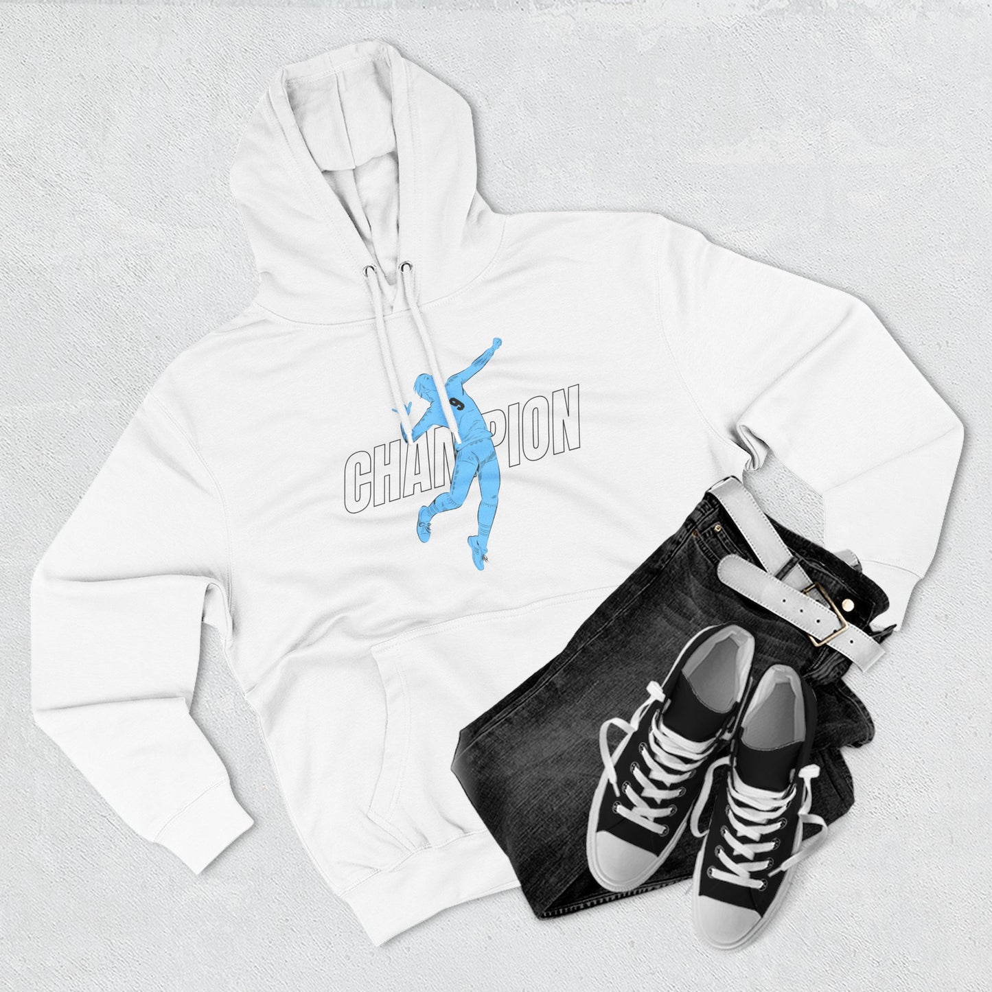 Champion Spirit Three-Panel Fleece Hoodie - Cozy Athletic Wear, Casual Style, Perfect Gift for Sports Lovers, Everyday Comfort, Ideal [...]