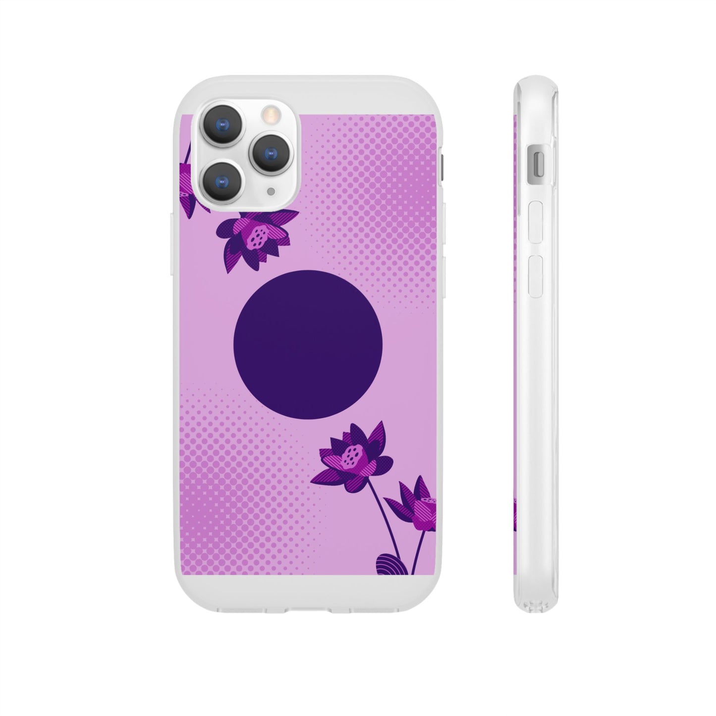 Stylish Floral Flexi Cases for Phone, Cute Phone Cover, Trendy Cell Phone Protection, Gift for Her, Birthday Party Accessory