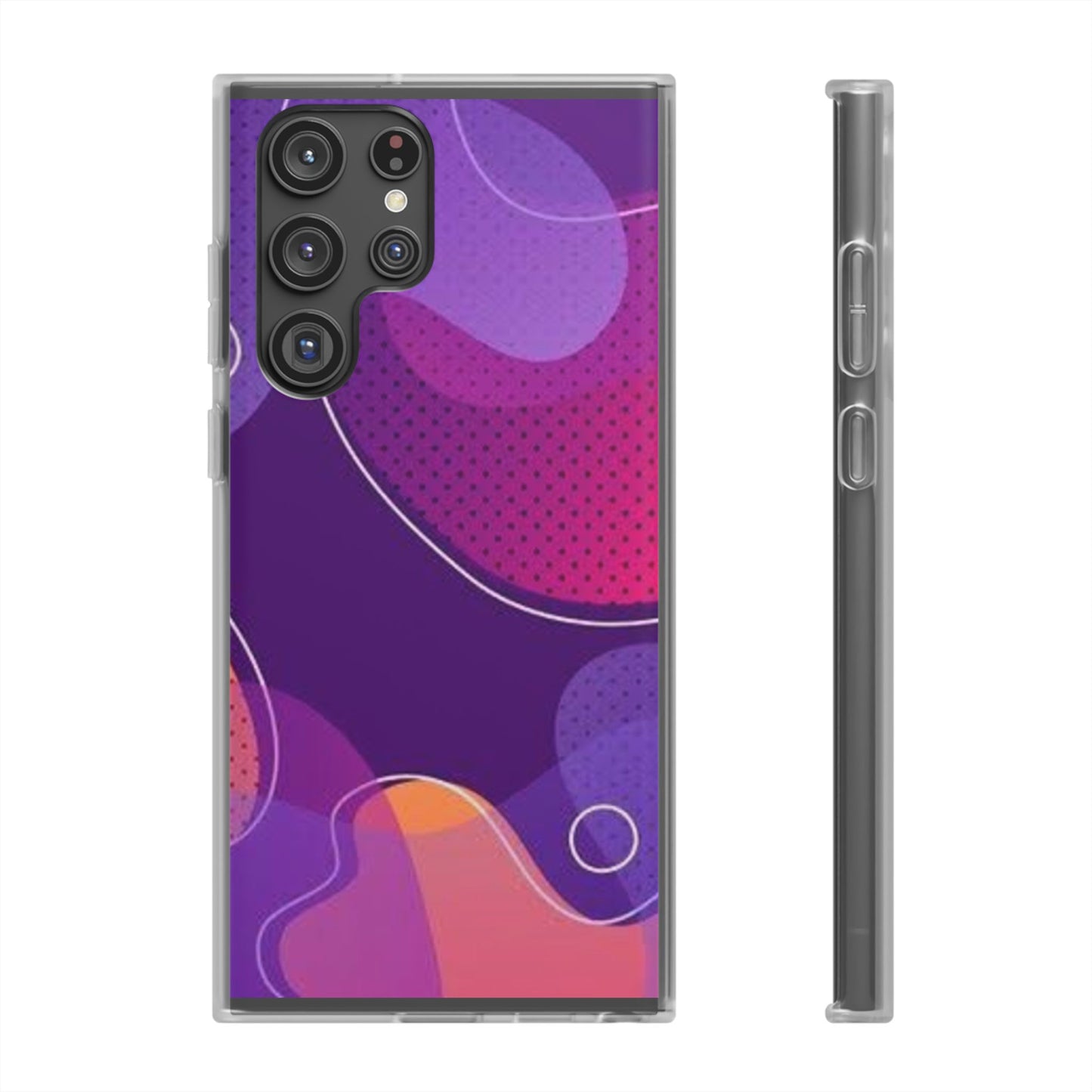 Colorful Abstract Phone Case, Trendy Smartphone Cover, Vibrant Phone Accessory, Gift for Her, Modern Trendy Design