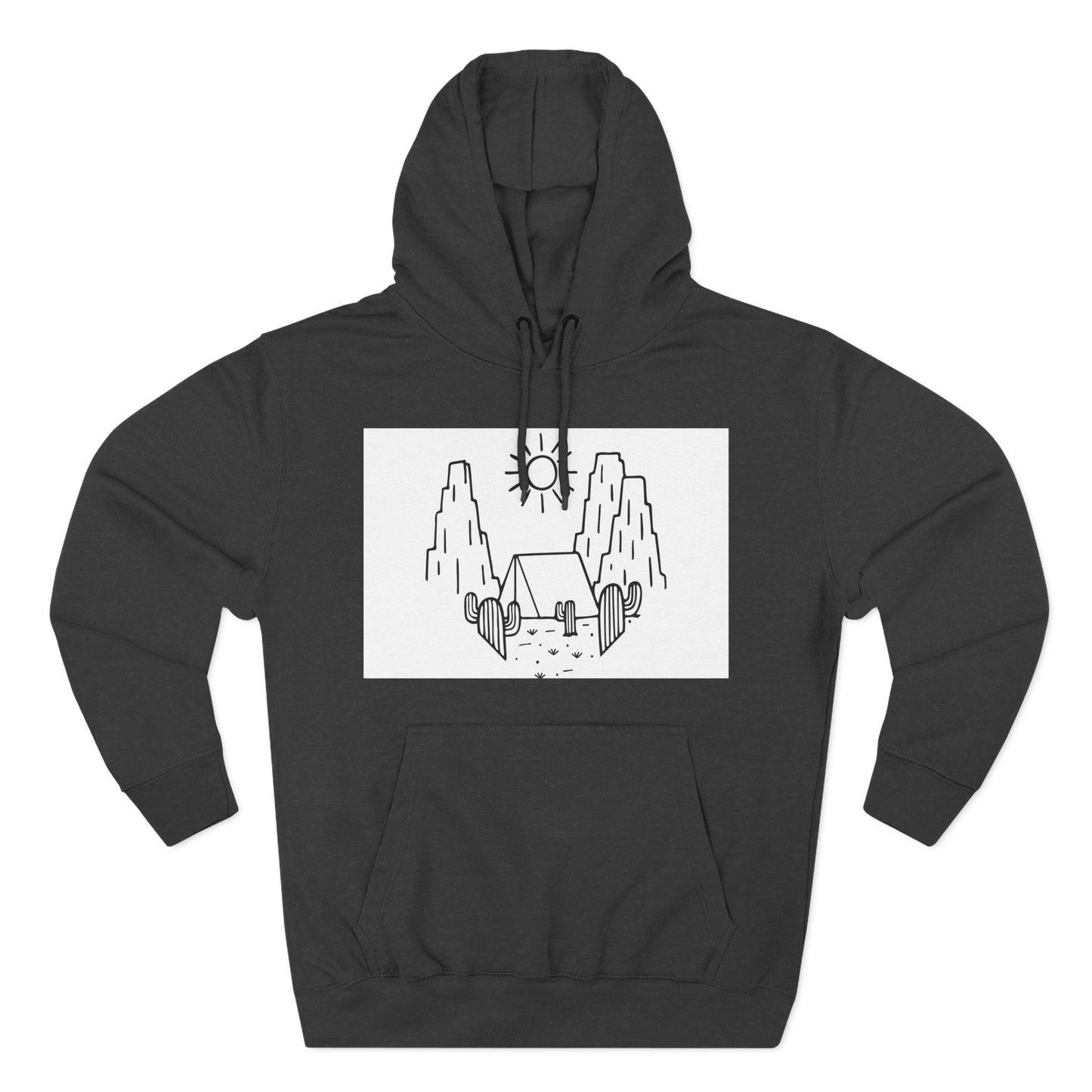 Cozy Adventure Hoodie, Graphic Fleece Pullover, Outdoor Fun Apparel, Gift for Nature Lovers, Travel Companion