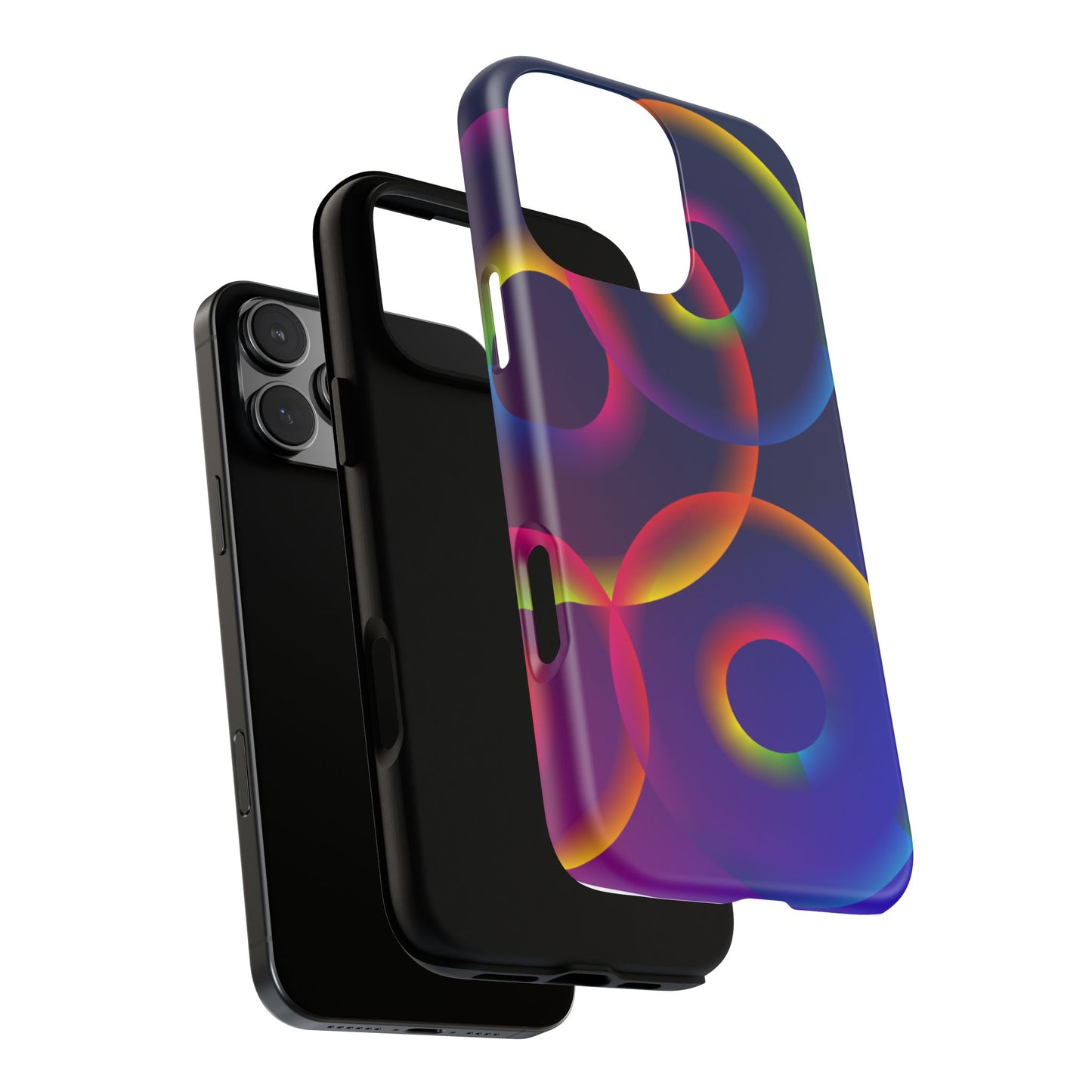 Colorful Phone Case with Abstract Designs, Tough Cases for Your Phone, Unique Phone Accessories, Gift for Tech Lovers, Vibrant Cell [...]