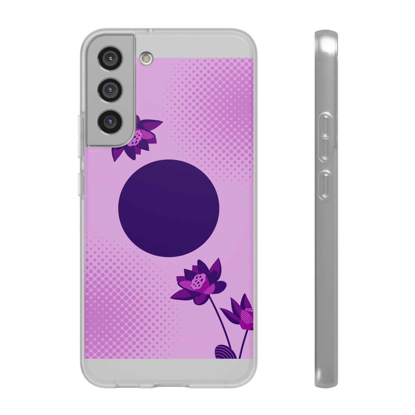 Stylish Floral Flexi Cases for Phone, Cute Phone Cover, Trendy Cell Phone Protection, Gift for Her, Birthday Party Accessory