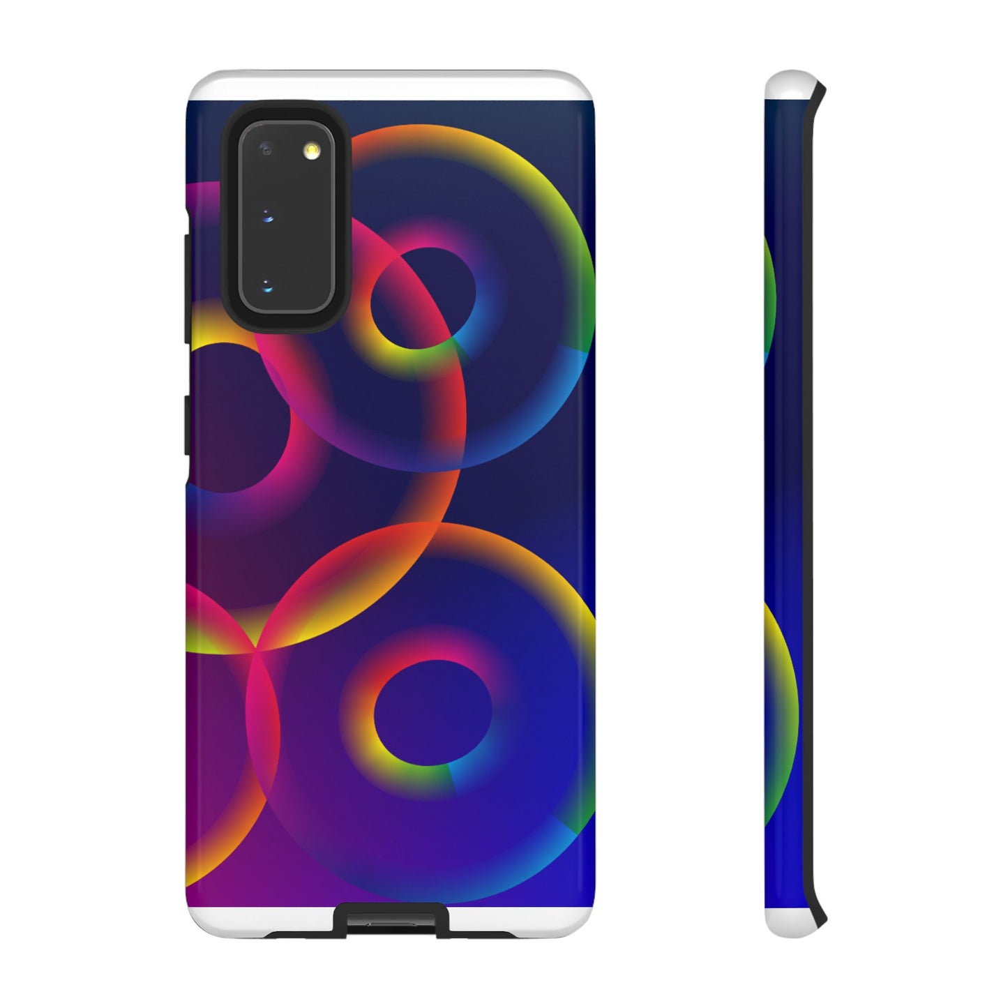 Colorful Phone Case with Abstract Designs, Tough Cases for Your Phone, Unique Phone Accessories, Gift for Tech Lovers, Vibrant Cell [...]