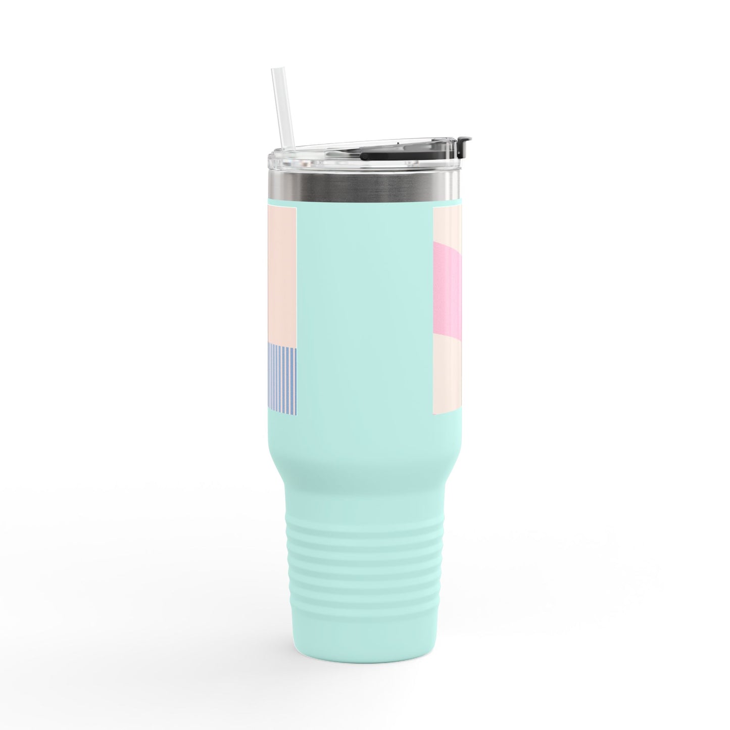 Colorful Insulated Travel Mug - 40oz, Perfect for On-the-Go, Ideal Gift for Coffee Lovers, Summer Picnics, Outdoor Adventures, [...]