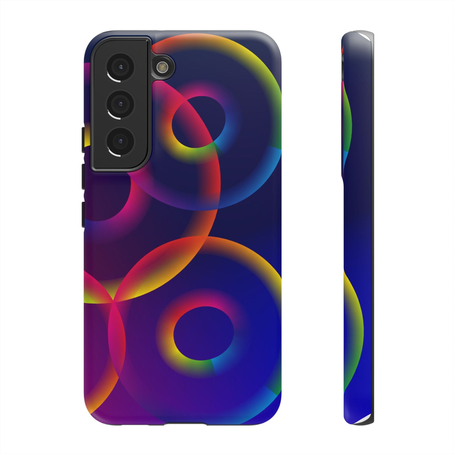 Colorful Phone Case with Abstract Designs, Tough Cases for Your Phone, Unique Phone Accessories, Gift for Tech Lovers, Vibrant Cell [...]