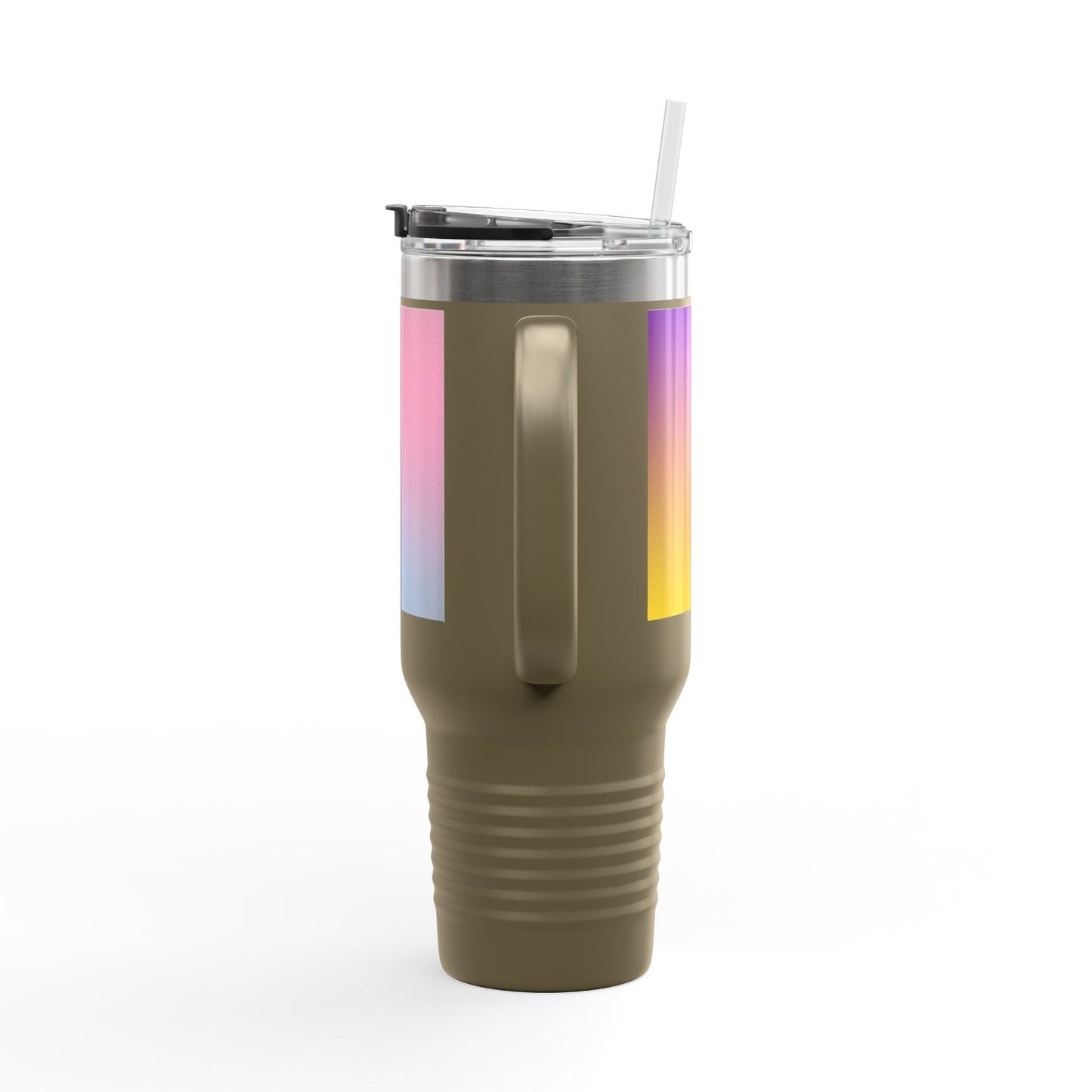 Vibrant Insulated Travel Mug for On-the-Go, 40oz Coffee Tumbler, Unique Color Gradient, Perfect for Road Trips, Gifts for Travelers, [...]