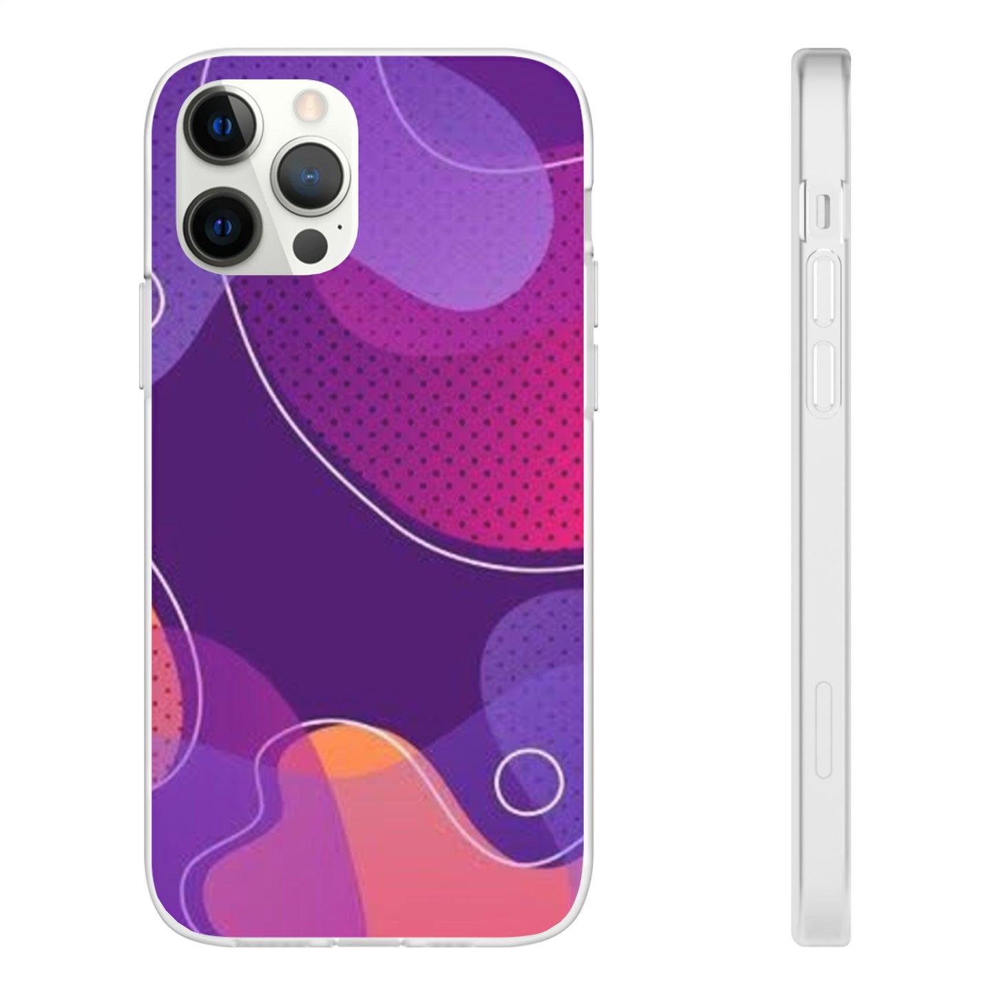 Colorful Abstract Phone Case, Trendy Smartphone Cover, Vibrant Phone Accessory, Gift for Her, Modern Trendy Design