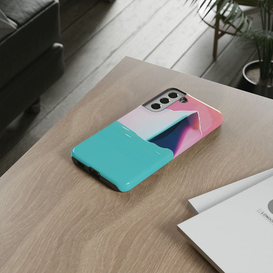 Trendy Phone Case - Abstract Iceberg Design, Phone Cover, Gift for Her, Unique Tech Accessory, Cool Aesthetic