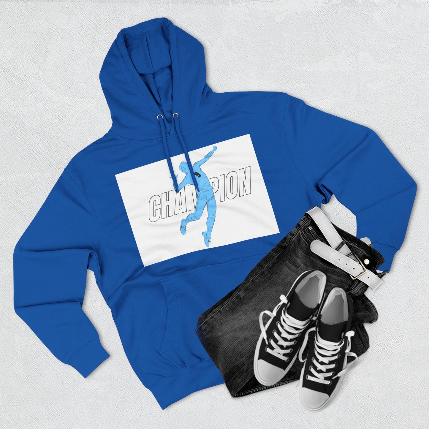 Champion Spirit Three-Panel Fleece Hoodie - Cozy Athletic Wear, Casual Style, Perfect Gift for Sports Lovers, Everyday Comfort, Ideal [...]