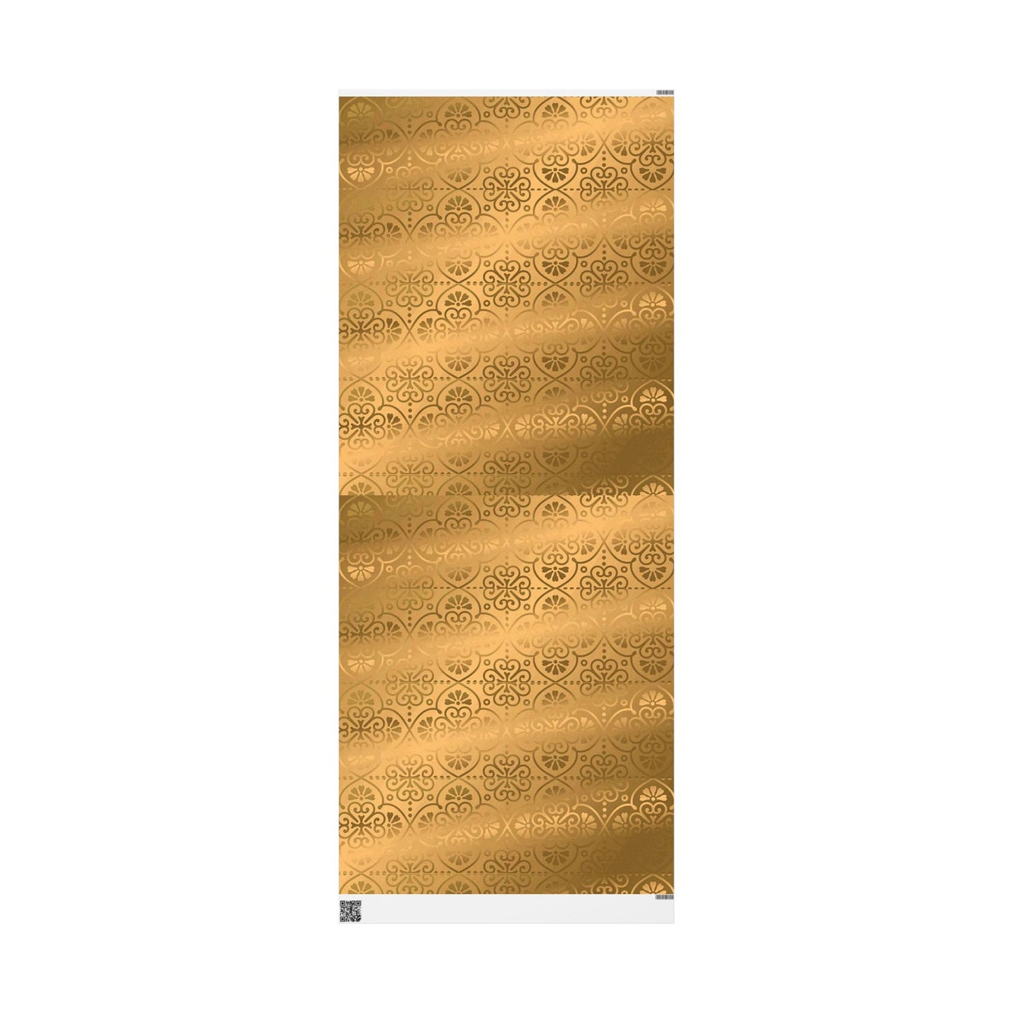 Gold Elegant Wrapping Paper, Gift Wrap for All Occasions, Gold Foil Striped Design, Birthday, Wedding, Christmas, Holiday Gifts
