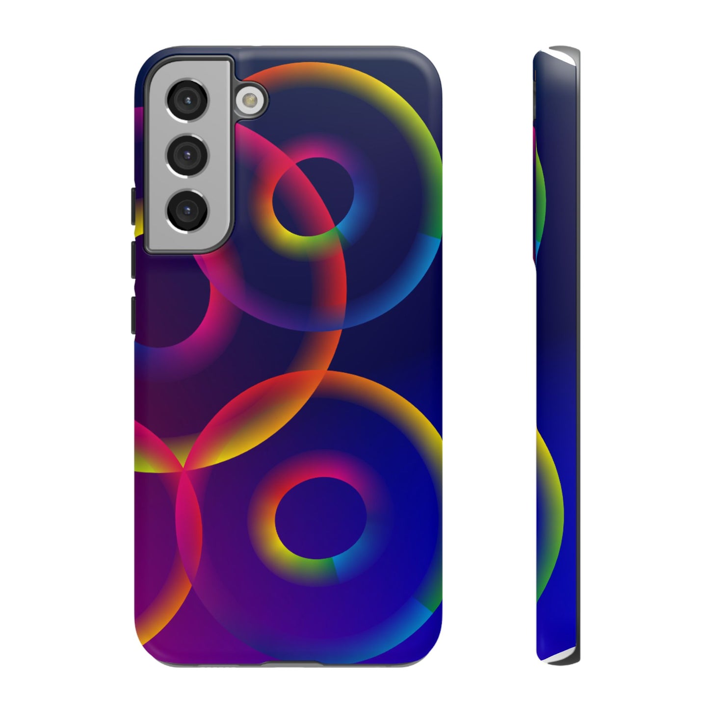 Colorful Phone Case with Abstract Designs, Tough Cases for Your Phone, Unique Phone Accessories, Gift for Tech Lovers, Vibrant Cell [...]