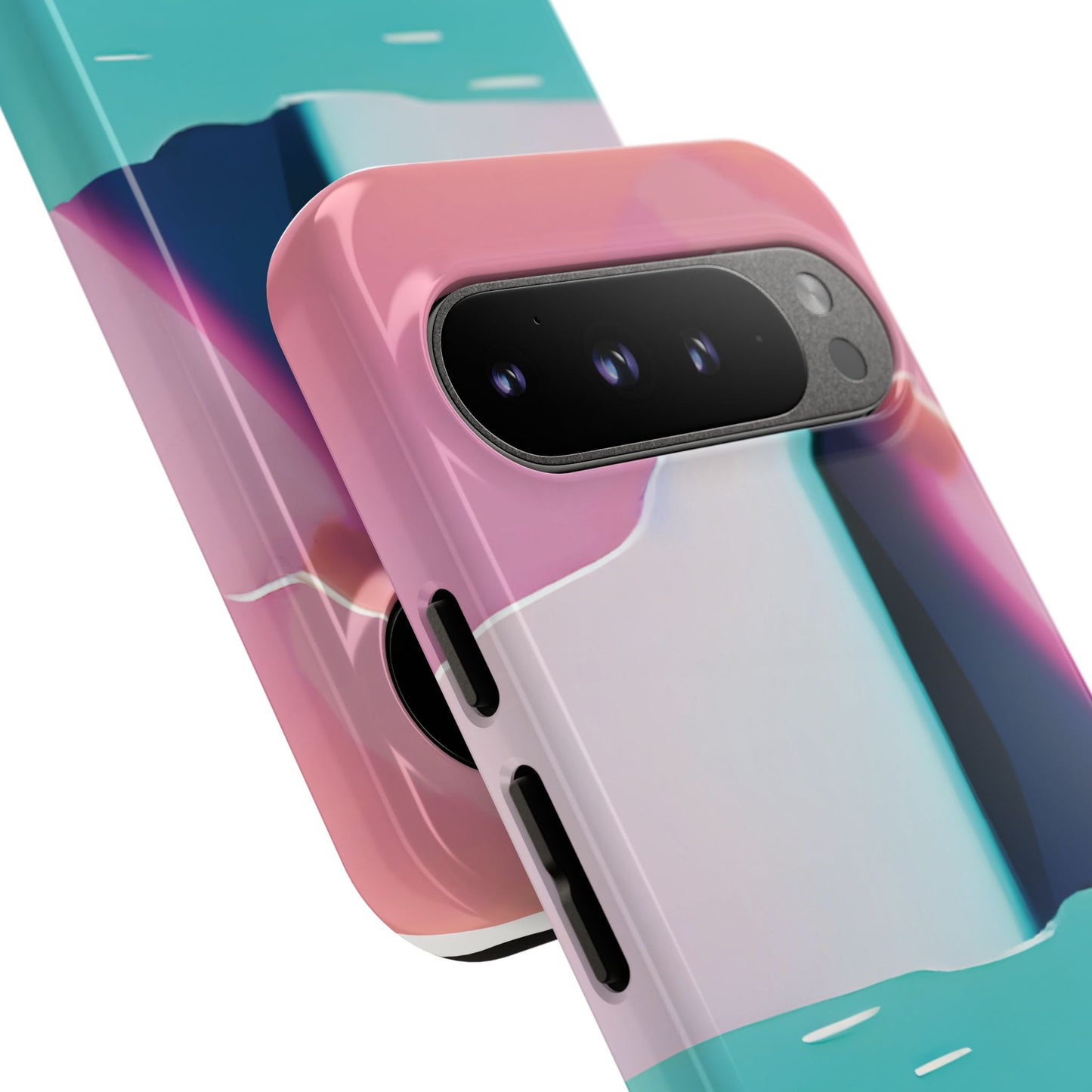 Trendy Phone Case - Abstract Iceberg Design, Phone Cover, Gift for Her, Unique Tech Accessory, Cool Aesthetic