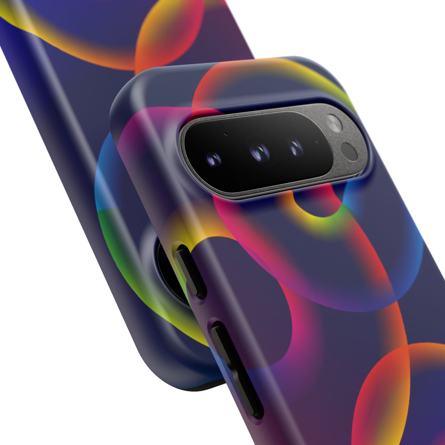 Colorful Phone Case with Abstract Designs, Tough Cases for Your Phone, Unique Phone Accessories, Gift for Tech Lovers, Vibrant Cell [...]