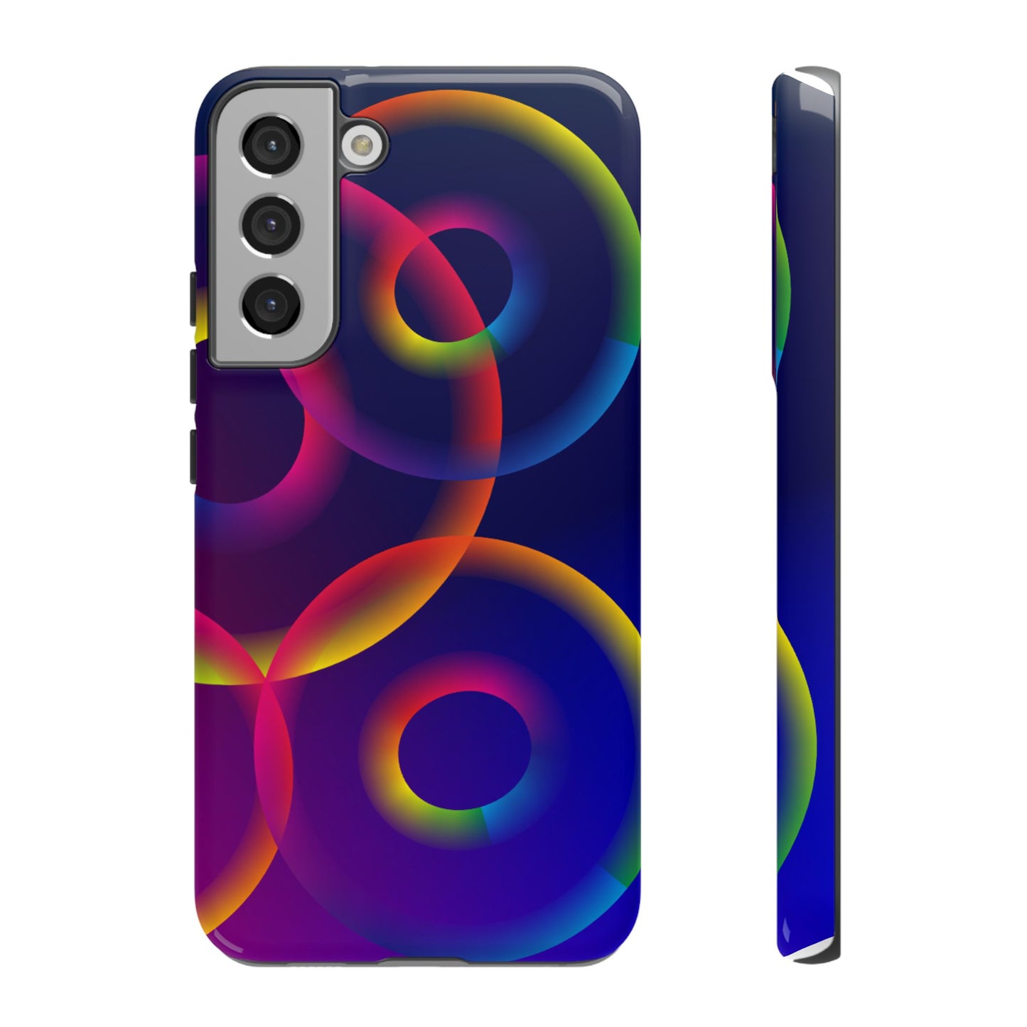 Colorful Phone Case with Abstract Designs, Tough Cases for Your Phone, Unique Phone Accessories, Gift for Tech Lovers, Vibrant Cell [...]