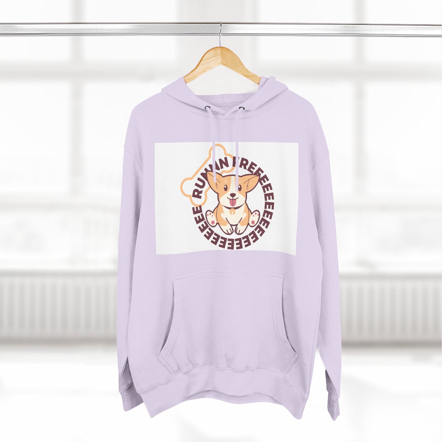 Cute Corgi Hoodie with Fun Text, Cozy Sweatshirt for Dog Lovers, Perfect Gift for Birthdays and Holidays, Fleece Sweatshirt
