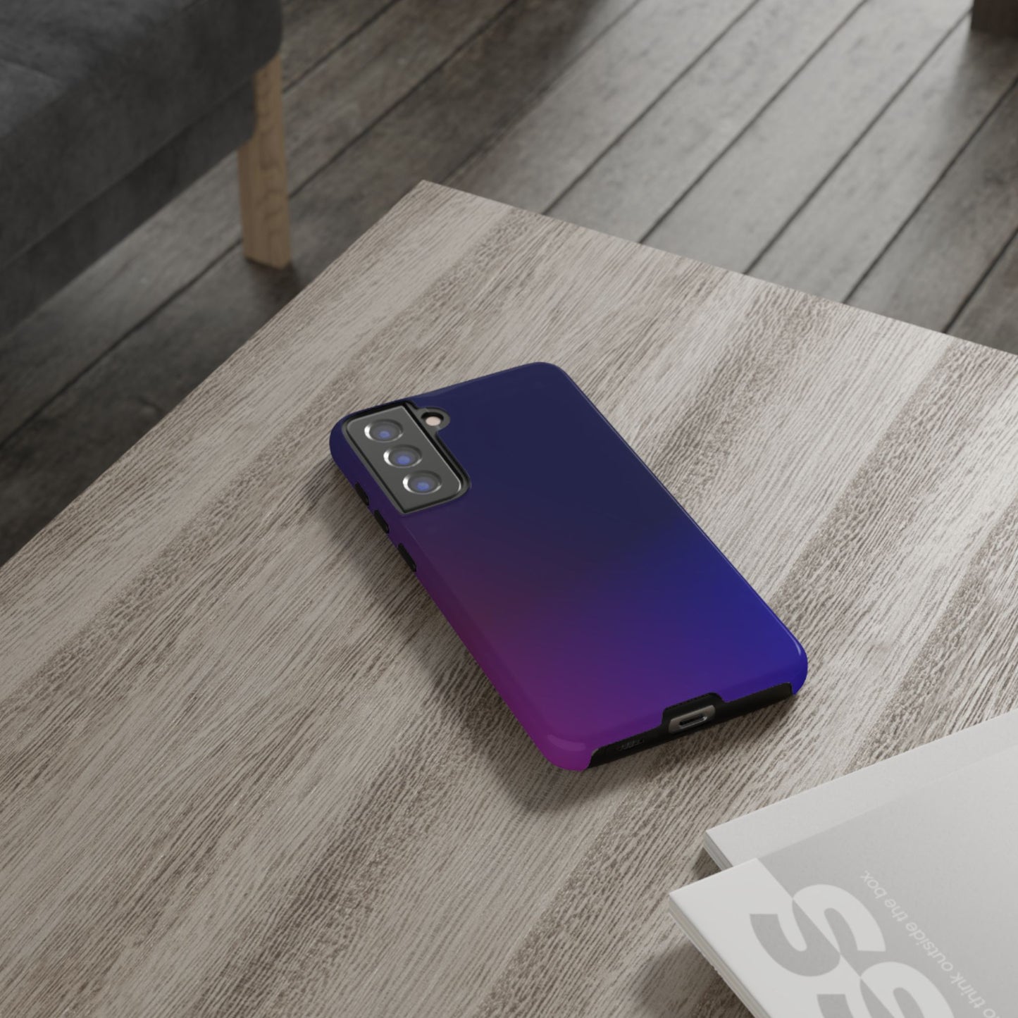 Tough Cases Phone Case, Durable Smartphone Cover, Gradient Design, Customizable Gift, Protection for Everyday Use