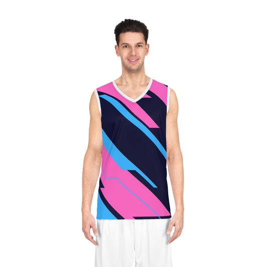 Trendy Basketball Jersey, Vibrant Sportswear, Custom Jersey, Cool Athletic Top, Streetwear Style, Gift for Athletes