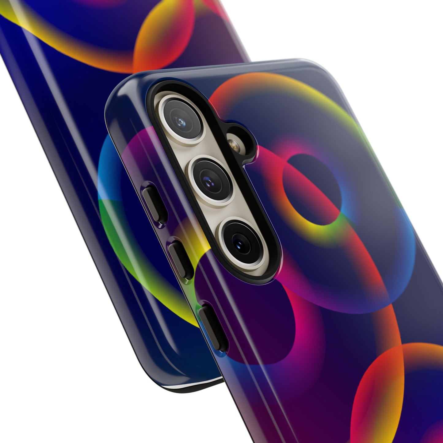 Colorful Phone Case with Abstract Designs, Tough Cases for Your Phone, Unique Phone Accessories, Gift for Tech Lovers, Vibrant Cell [...]