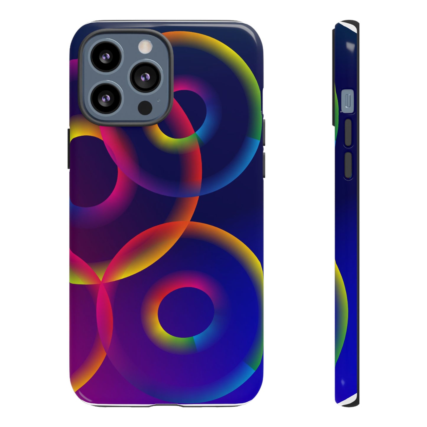 Colorful Phone Case with Abstract Designs, Tough Cases for Your Phone, Unique Phone Accessories, Gift for Tech Lovers, Vibrant Cell [...]