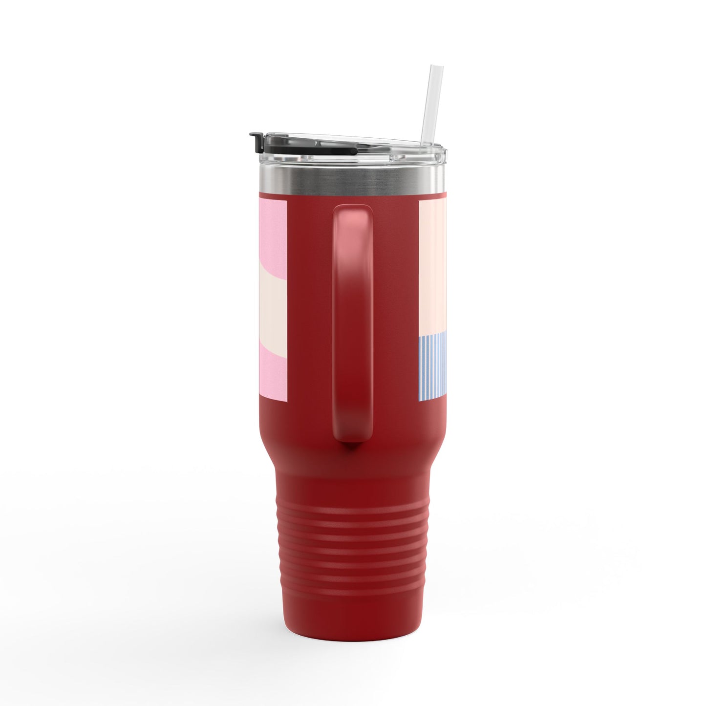 Colorful Insulated Travel Mug - 40oz, Perfect for On-the-Go, Ideal Gift for Coffee Lovers, Summer Picnics, Outdoor Adventures, [...]