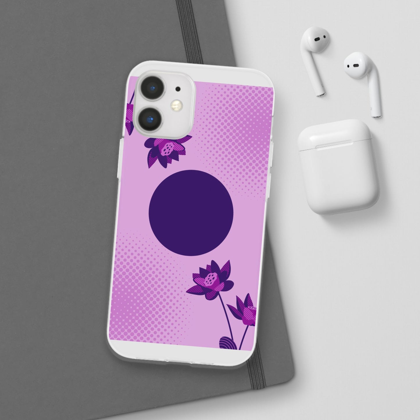 Stylish Floral Flexi Cases for Phone, Cute Phone Cover, Trendy Cell Phone Protection, Gift for Her, Birthday Party Accessory
