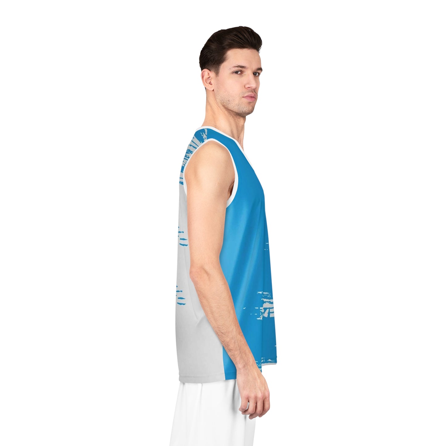 Trendy Basketball Jersey, Stylish Sportswear, Athletic Wear, Gift for Sports Fans, Casual Summer Outfit