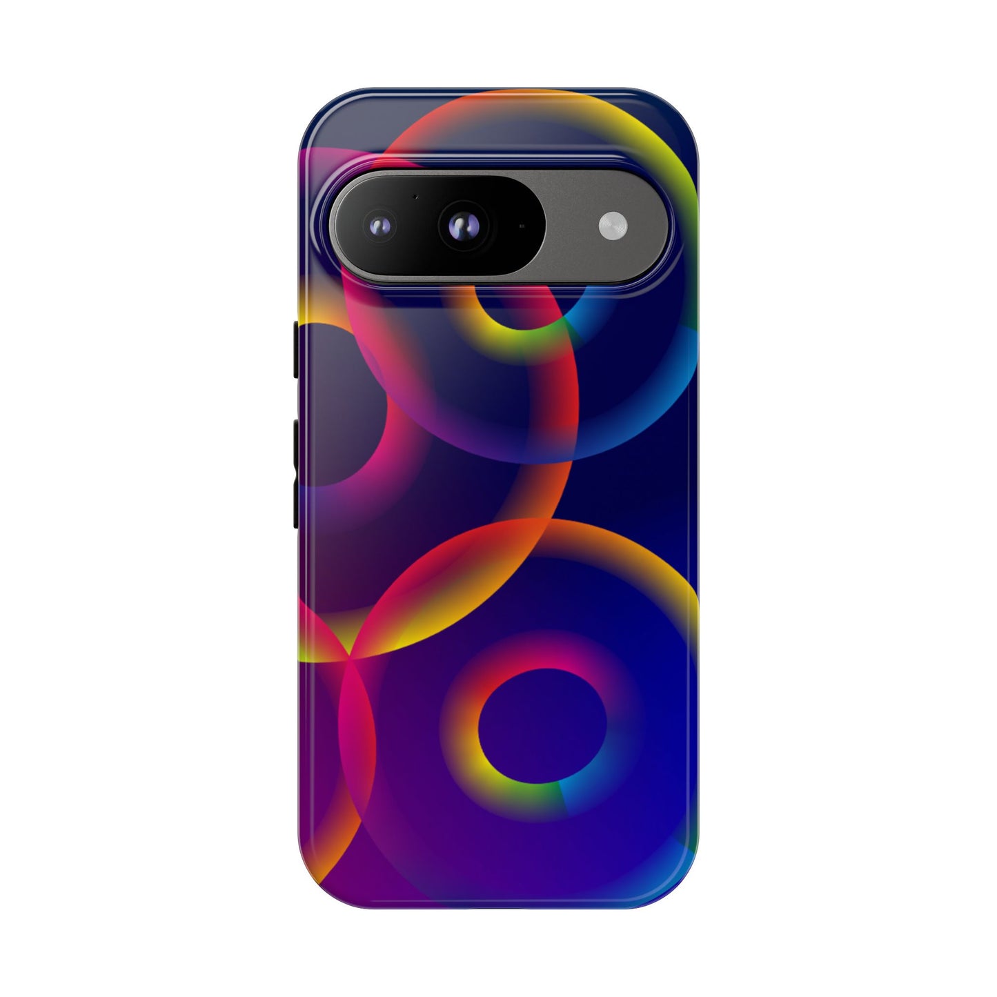 Colorful Phone Case with Abstract Designs, Tough Cases for Your Phone, Unique Phone Accessories, Gift for Tech Lovers, Vibrant Cell [...]