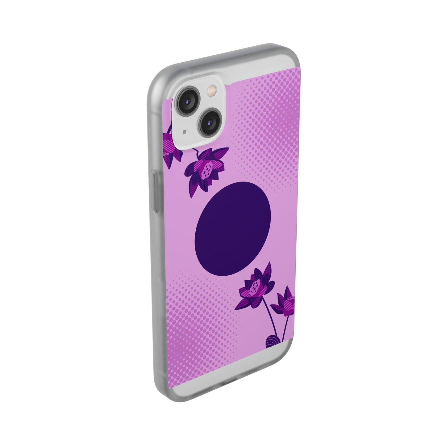 Stylish Floral Flexi Cases for Phone, Cute Phone Cover, Trendy Cell Phone Protection, Gift for Her, Birthday Party Accessory