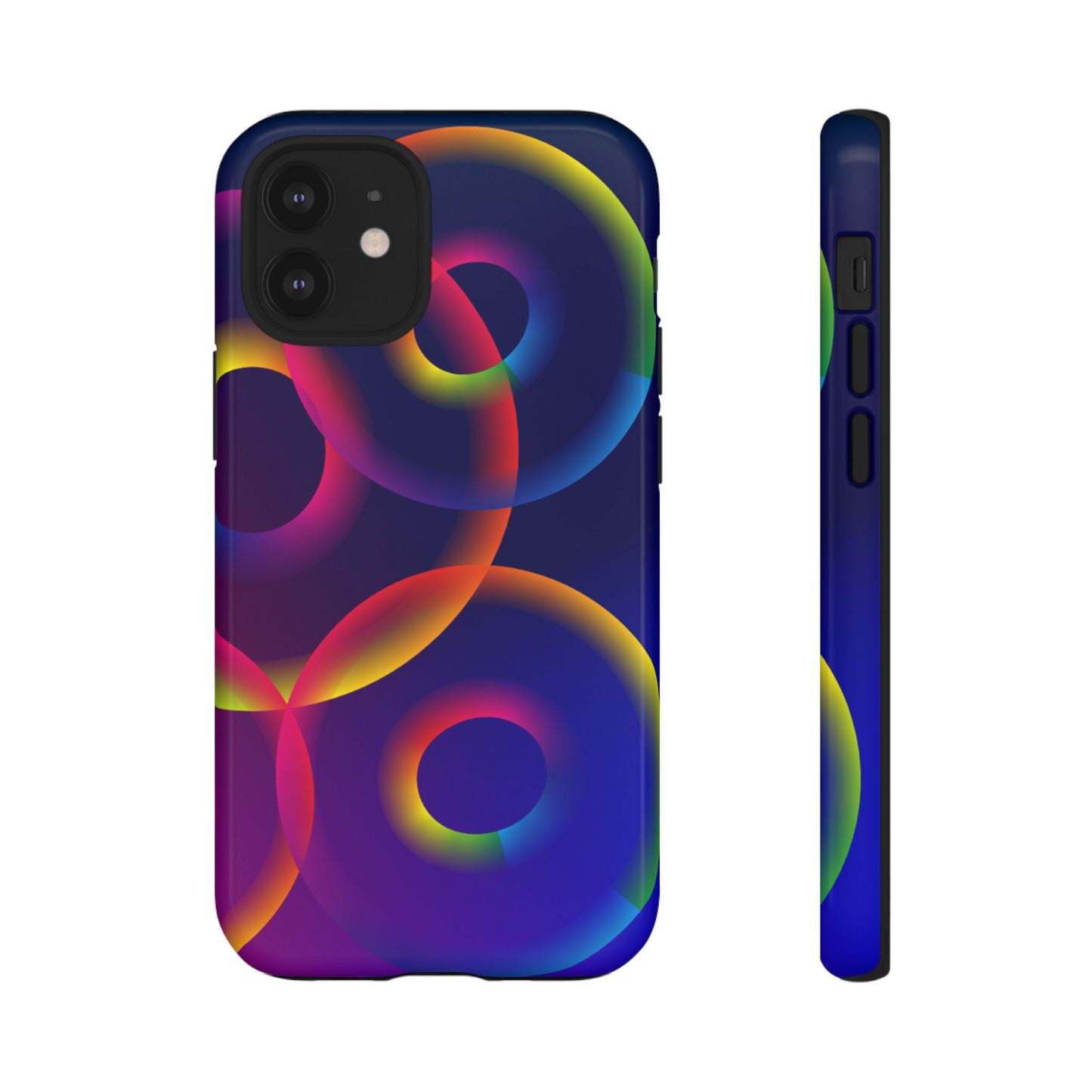 Colorful Phone Case with Abstract Designs, Tough Cases for Your Phone, Unique Phone Accessories, Gift for Tech Lovers, Vibrant Cell [...]