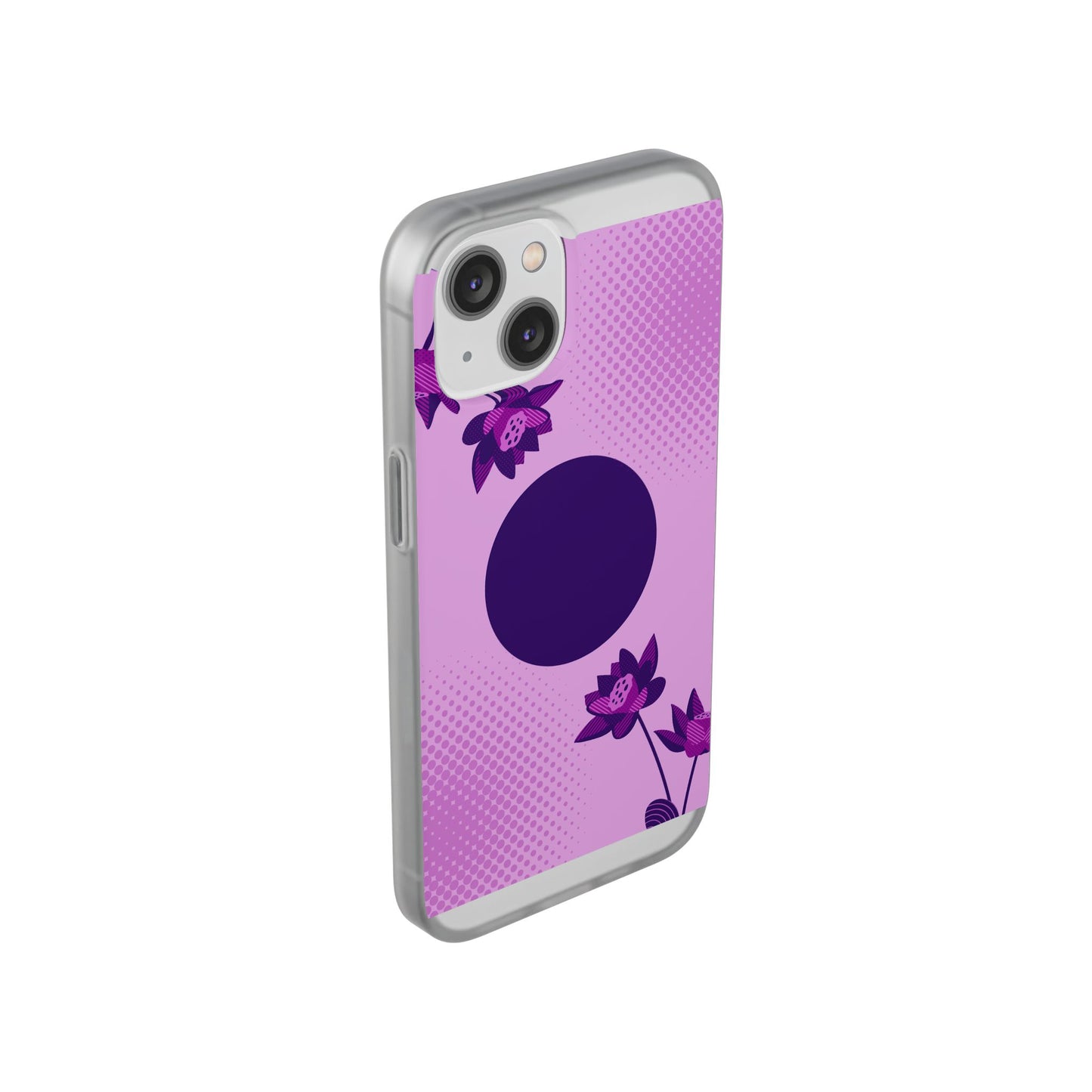 Stylish Floral Flexi Cases for Phone, Cute Phone Cover, Trendy Cell Phone Protection, Gift for Her, Birthday Party Accessory