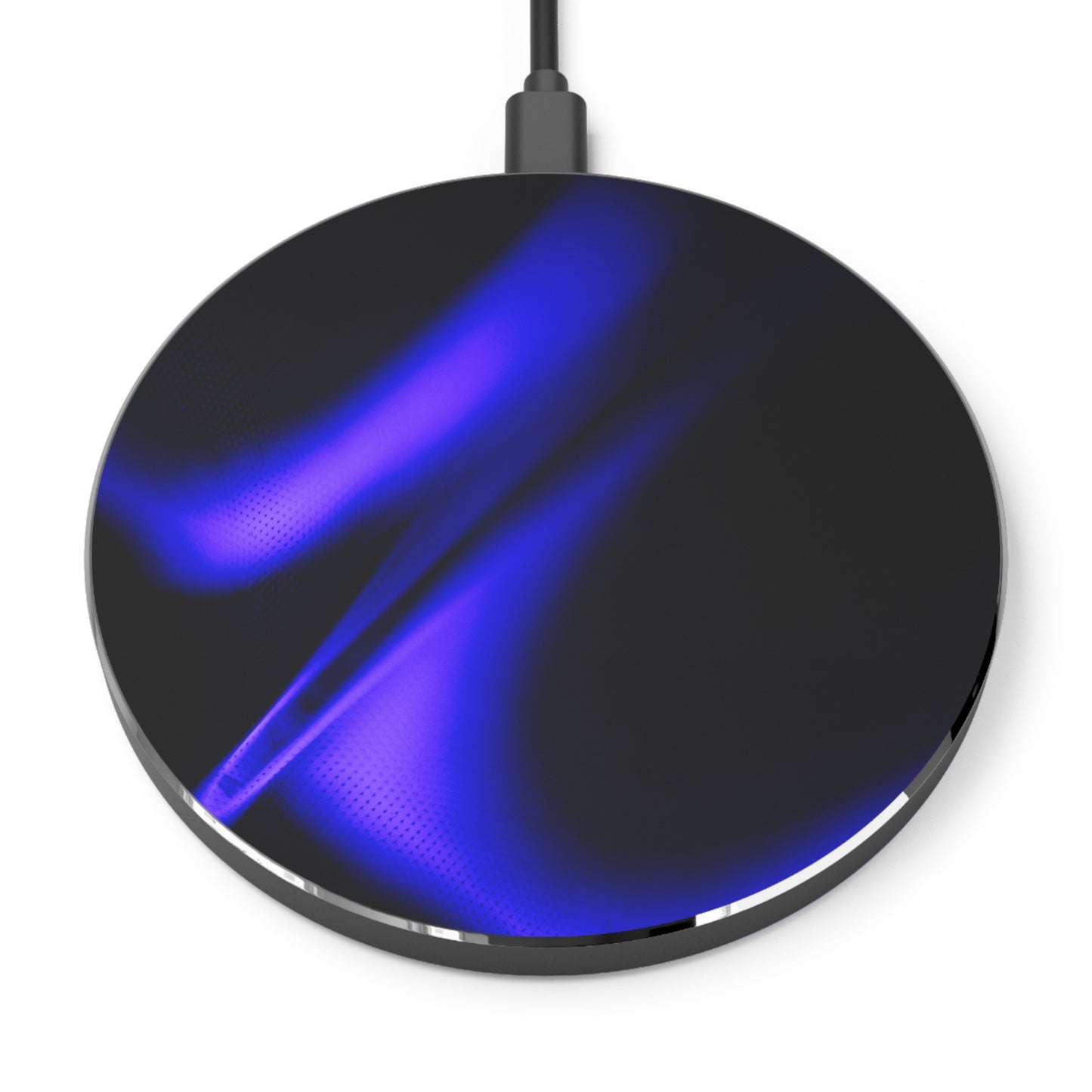 Futuristic Wireless Charger, Fast Charger, Modern Tech Gift, Phone Charging Pad, Desk Accessory, Tech Lover Essential