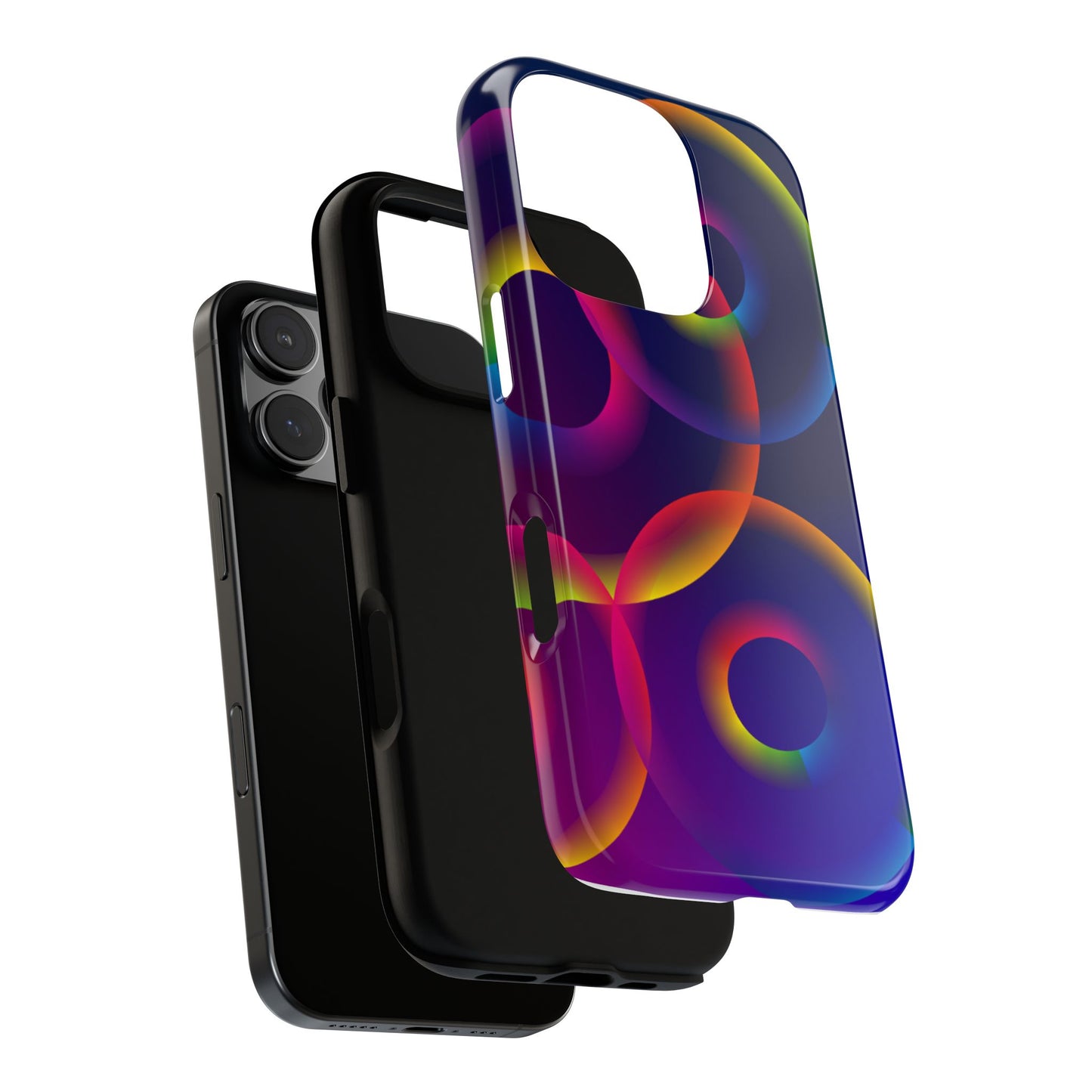 Colorful Phone Case with Abstract Designs, Tough Cases for Your Phone, Unique Phone Accessories, Gift for Tech Lovers, Vibrant Cell [...]