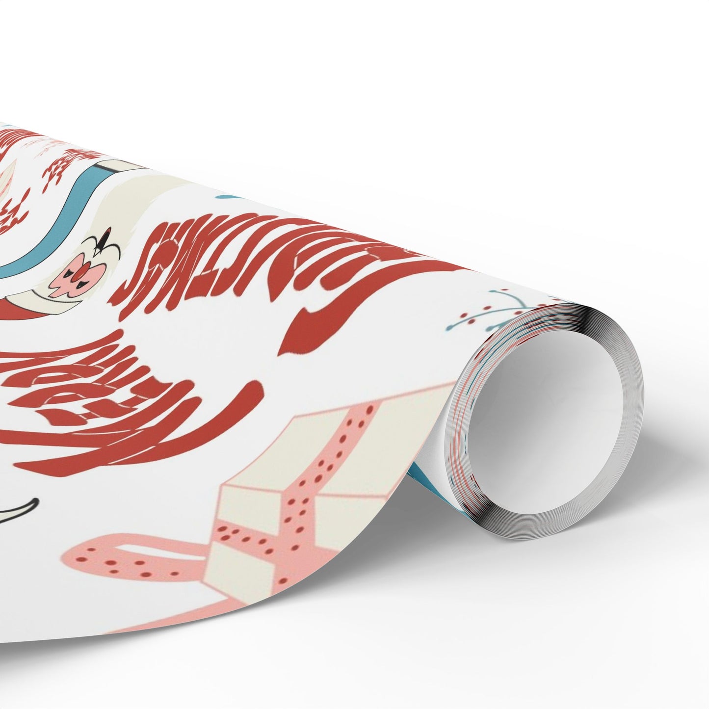 Christmas Whimsical Gift Wrapping Paper - Perfect for Birthdays, Holidays, and Special Occasions - Cute Designs for Presents, Crafts, Decor