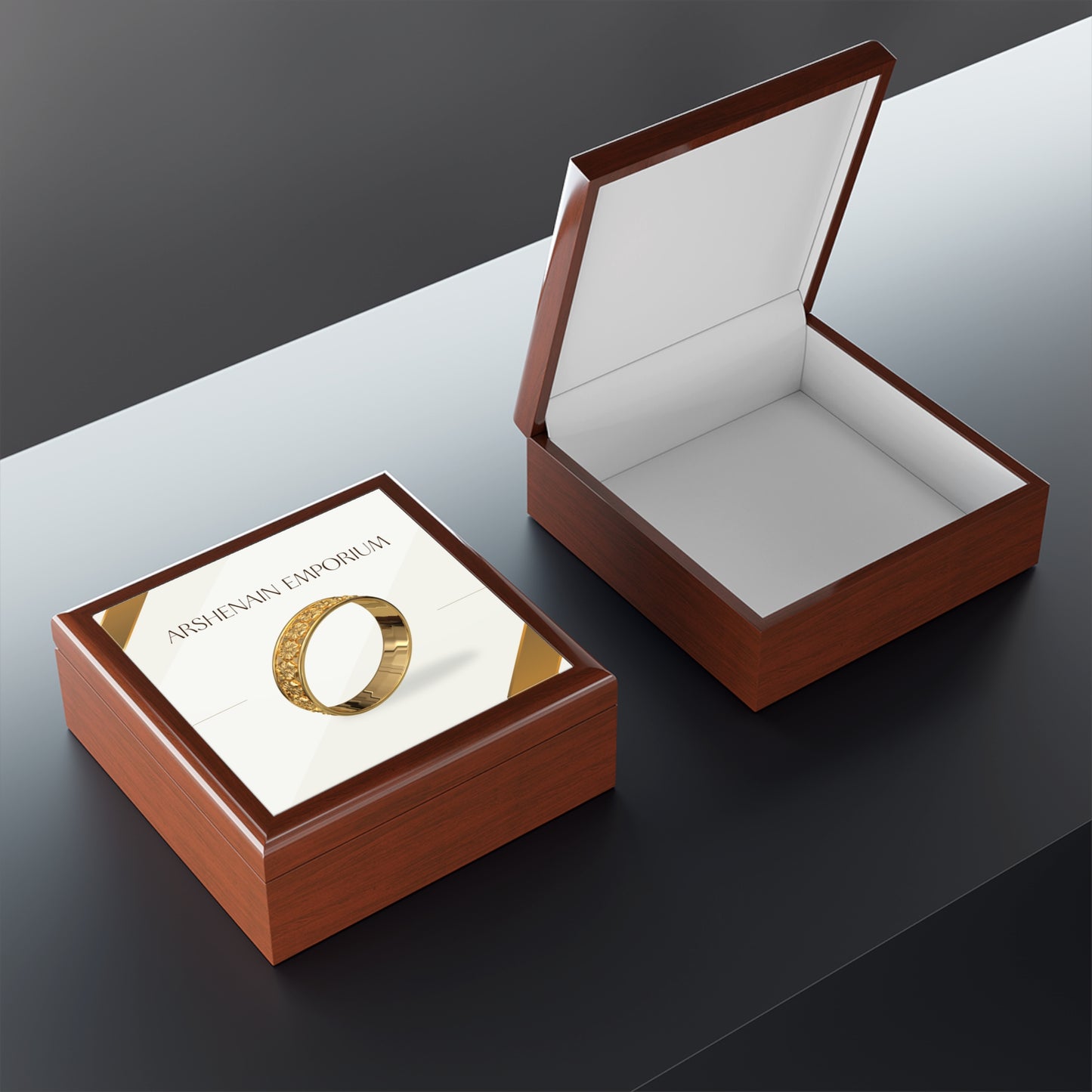 Elegant Jewelry Box, Ring Organizer, Gift for Her, Keepsake Storage, Wedding or Anniversary Gift, Personalized Jewelry Case