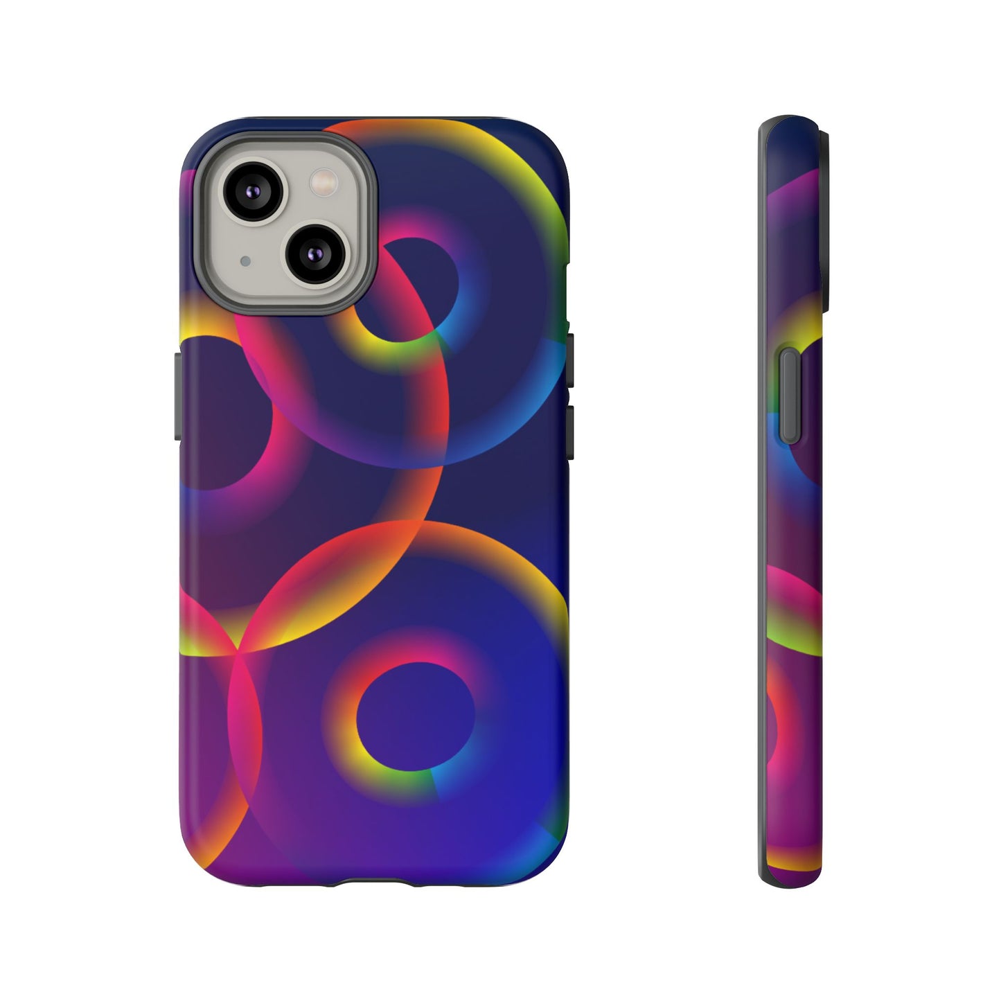 Colorful Phone Case with Abstract Designs, Tough Cases for Your Phone, Unique Phone Accessories, Gift for Tech Lovers, Vibrant Cell [...]