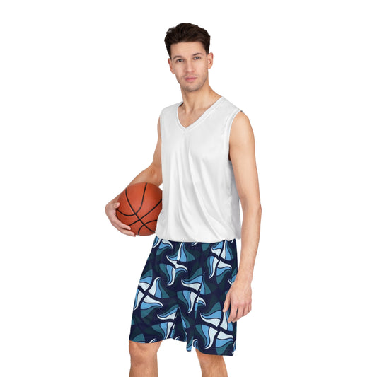 Stylish Basketball Shorts for Summer, Cool Athletic Bottoms, Gym Wear, Active Lifestyle, Beach Shorts, Unique Patterned Sports Shorts