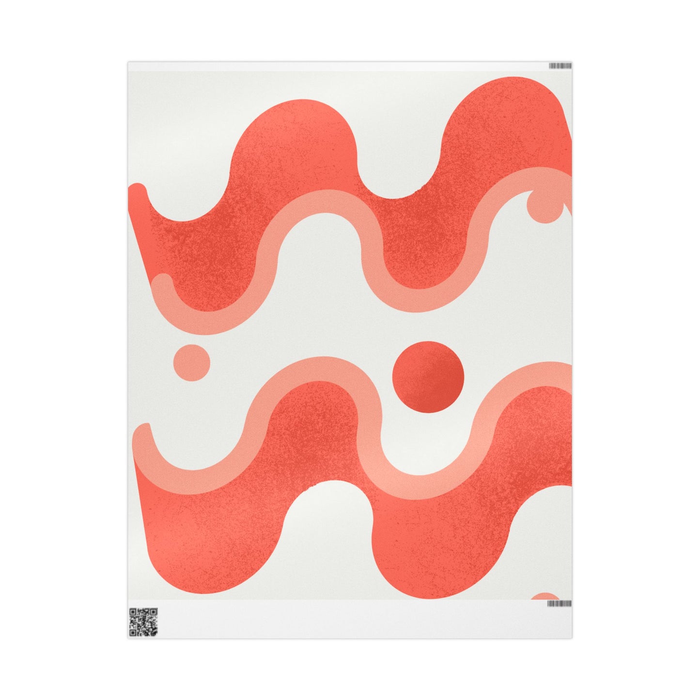 Vibrant Wrapping Paper Roll - Modern Gift Wrap for Birthdays, Holidays, Special Occasions, Kids Parties, Eco-Friendly