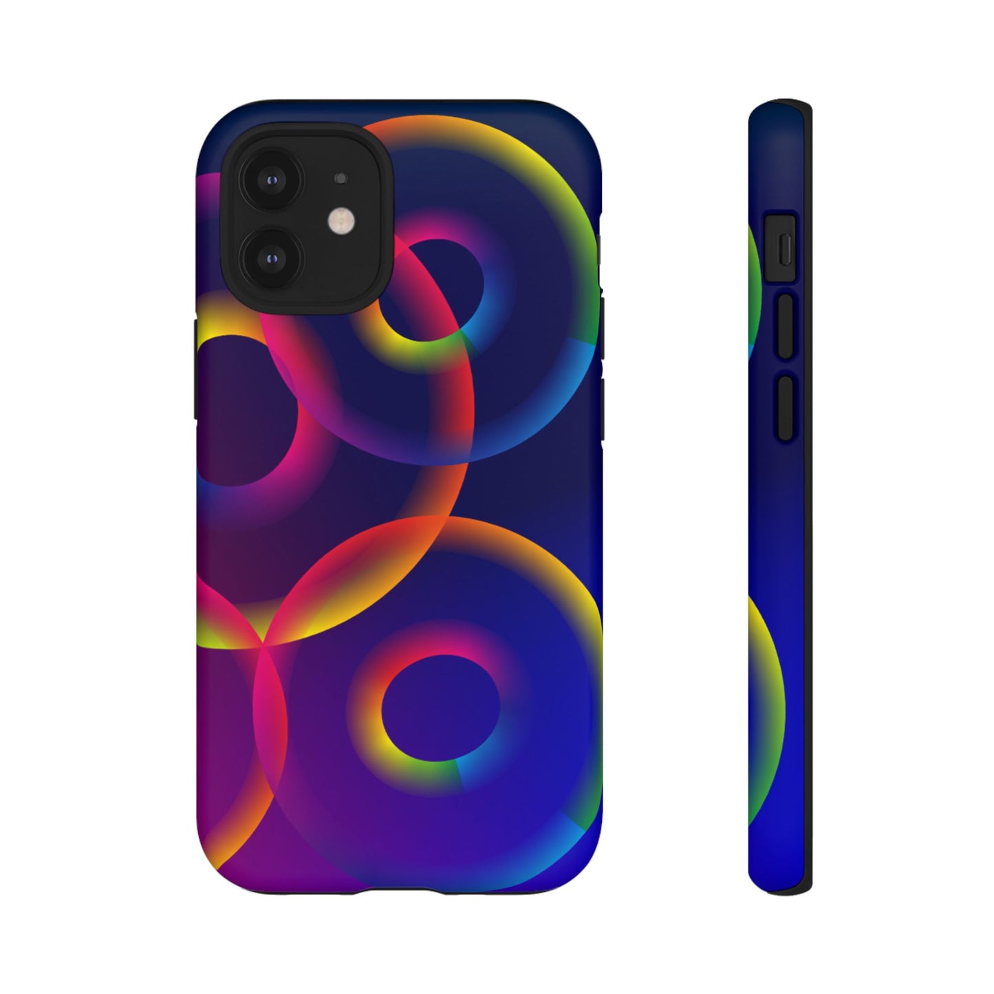 Colorful Phone Case with Abstract Designs, Tough Cases for Your Phone, Unique Phone Accessories, Gift for Tech Lovers, Vibrant Cell [...]